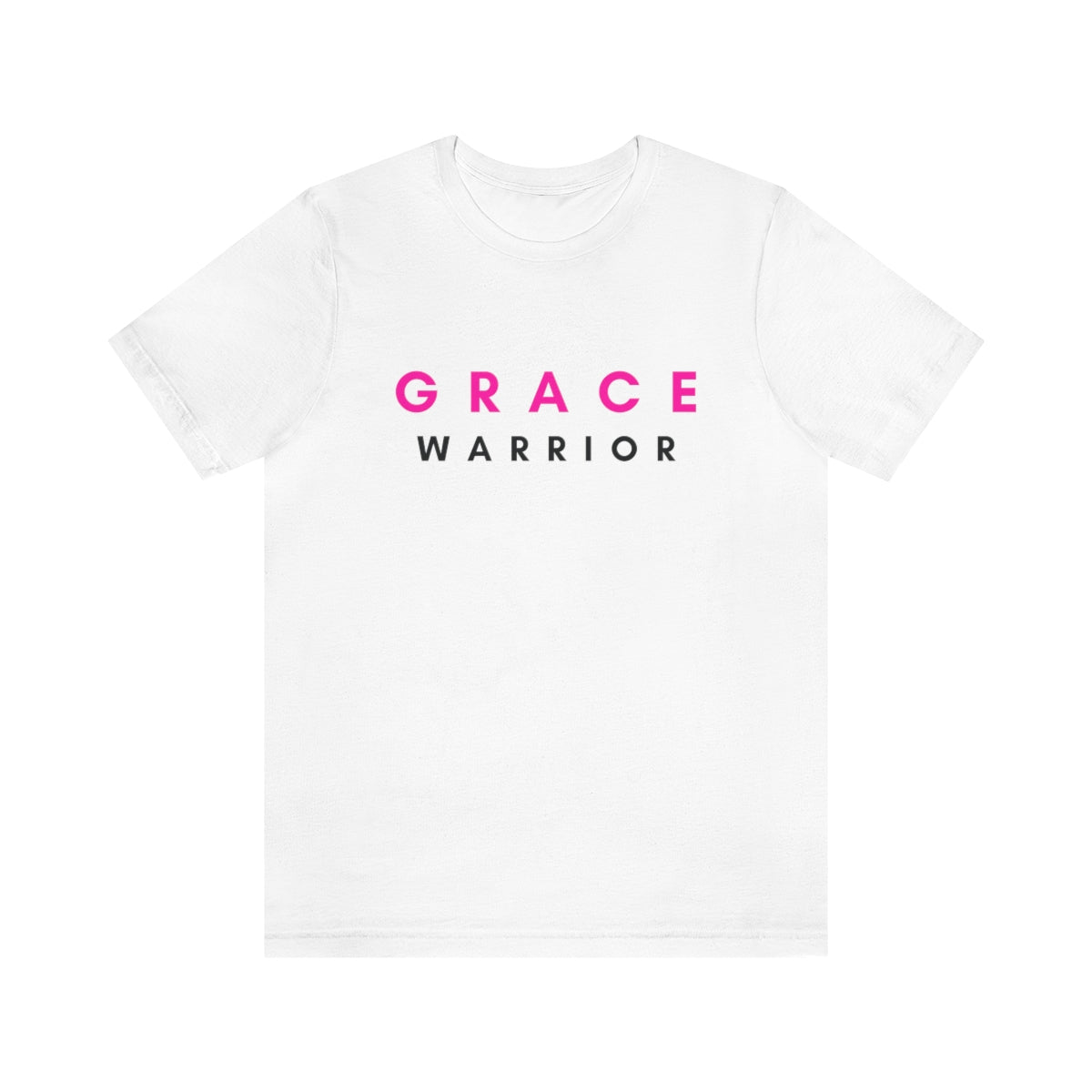 White Grace Warrior Short Sleeve Tee