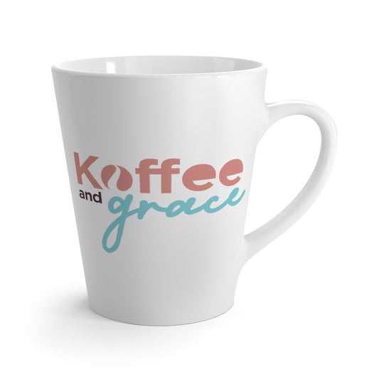 Koffee and Grace Latte Mug