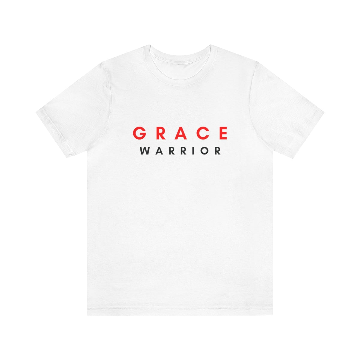 White Grace Warrior Short Sleeve Tee