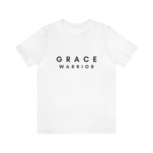 White Grace Warrior Short Sleeve Tee