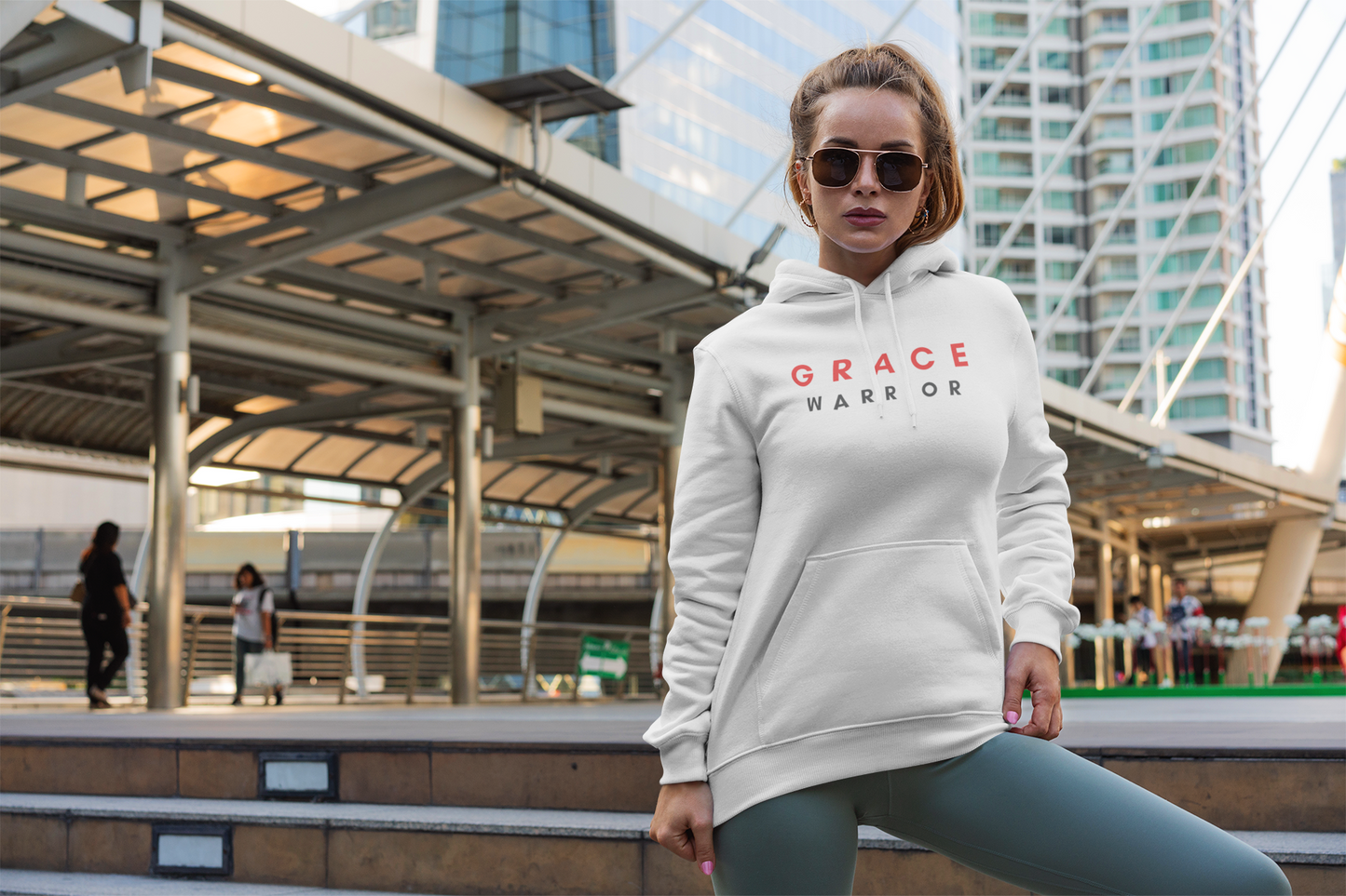 Grace Warrior Hooded Sweatshirt